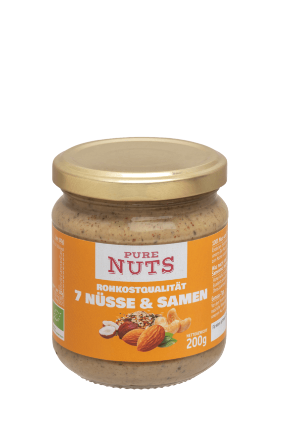 7 Nüsse und Samenmus BIO